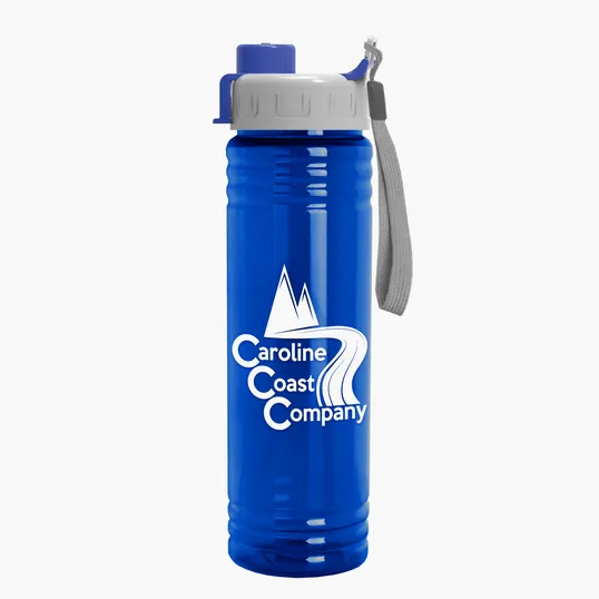 Garyline® Slim Fit RPET Bottle with Quick-Snap Lid, 24 oz. — view 21