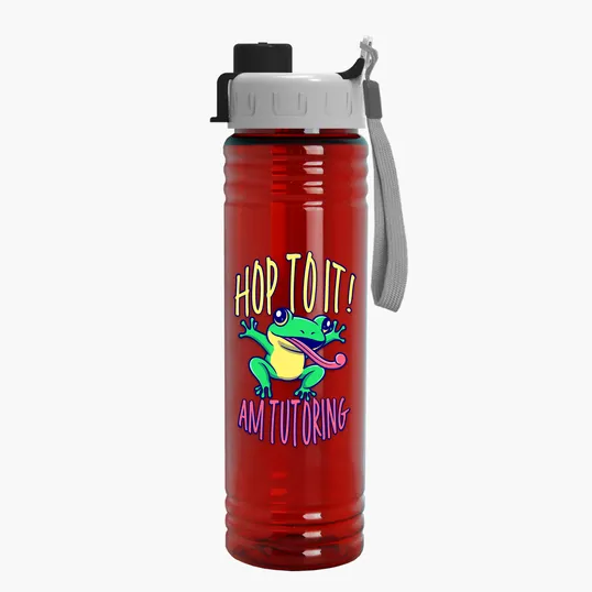 Garyline® Slim Fit RPET Bottle with Quick-Snap Lid, 24 oz. — view 31
