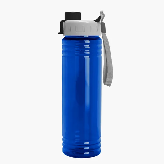 Garyline® Slim Fit RPET Bottle with Quick-Snap Lid, 24 oz. — view 3