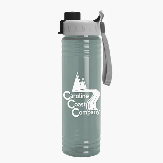 Garyline® Slim Fit RPET Bottle with Quick-Snap Lid, 24 oz. — view 7