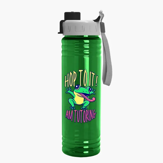 Garyline® Slim Fit RPET Bottle with Quick-Snap Lid, 24 oz. — view 27