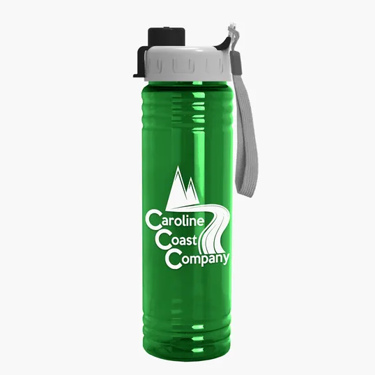 Garyline® Slim Fit RPET Bottle with Quick-Snap Lid, 24 oz. — view 26