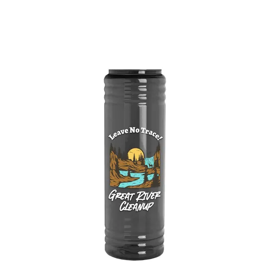 Garyline® Slim Fit RPET Bottle with Straw Lid, 24 oz. — view 68