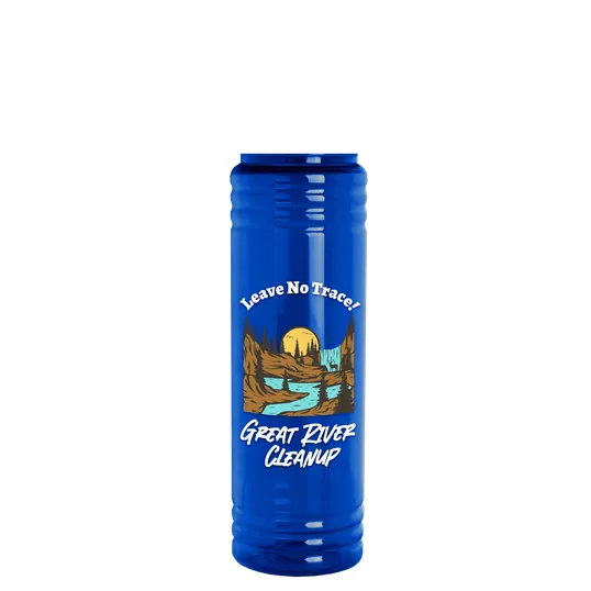 Garyline® Slim Fit RPET Bottle with Straw Lid, 24 oz. — view 78