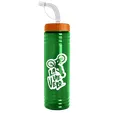 Garyline® Slim Fit RPET Bottle with Straw Lid, 24 oz. — view 84