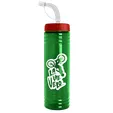 Garyline® Slim Fit RPET Bottle with Straw Lid, 24 oz. — view 86