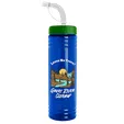 Garyline® Slim Fit RPET Bottle with Straw Lid, 24 oz. — view 73