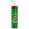 Garyline® Slim Fit RPET Bottle with Straw Lid, 24 oz. — view 79