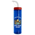 Garyline® Slim Fit RPET Bottle with Straw Lid, 24 oz. — view 76