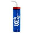 Garyline® Slim Fit RPET Bottle with Straw Lid, 24 oz. — view 75