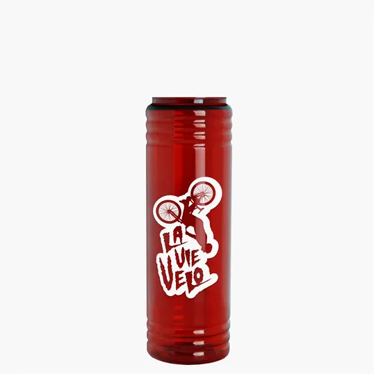 Garyline® Slim Fit RPET Bottle with Straw Lid, 24 oz. — view 97