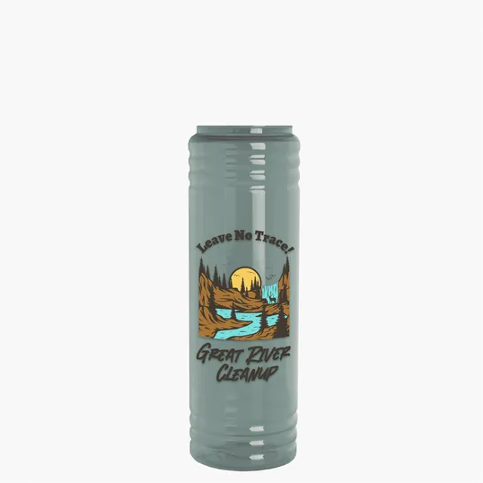 Garyline® Slim Fit RPET Bottle with Straw Lid - 24 oz. — view 26