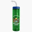 Garyline® Slim Fit RPET Bottle with Straw Lid - 24 oz. — view 33
