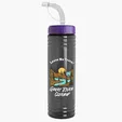 Garyline® Slim Fit RPET Bottle with Straw Lid - 24 oz. — view 44