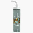 Garyline® Slim Fit RPET Bottle with Straw Lid - 24 oz. — view 24