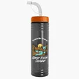 Garyline® Slim Fit RPET Bottle with Straw Lid - 24 oz. — view 64