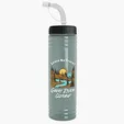 Garyline® Slim Fit RPET Bottle with Straw Lid - 24 oz. — view 11