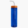 Garyline® Slim Fit RPET Bottle with Straw Lid - 24 oz. — view 7