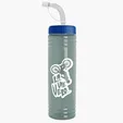 Garyline® Slim Fit RPET Bottle with Straw Lid - 24 oz. — view 18