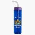 Garyline® Slim Fit RPET Bottle with Straw Lid - 24 oz. — view 46