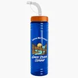 Garyline® Slim Fit RPET Bottle with Straw Lid - 24 oz. — view 74