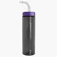 Garyline® Slim Fit RPET Bottle with Straw Lid - 24 oz. — view 4