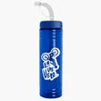 Garyline® Slim Fit RPET Bottle with Straw Lid - 24 oz. — view 30