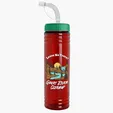 Garyline® Slim Fit RPET Bottle with Straw Lid - 24 oz. — view 42