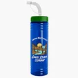 Garyline® Slim Fit RPET Bottle with Straw Lid - 24 oz. — view 73
