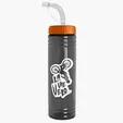 Garyline® Slim Fit RPET Bottle with Straw Lid - 24 oz. — view 63