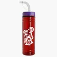 Garyline® Slim Fit RPET Bottle with Straw Lid - 24 oz. — view 49