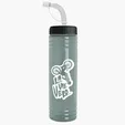 Garyline® Slim Fit RPET Bottle with Straw Lid - 24 oz. — view 10
