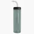 Garyline® Slim Fit RPET Bottle with Straw Lid - 24 oz.
