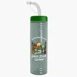 Garyline® Slim Fit RPET Bottle with Straw Lid - 24 oz. — view 13
