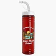 Garyline® Slim Fit RPET Bottle with Straw Lid - 24 oz. — view 58