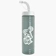 Garyline® Slim Fit RPET Bottle with Straw Lid - 24 oz. — view 23