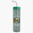 Garyline® Slim Fit RPET Bottle with Straw Lid - 24 oz. — view 9