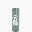Garyline® Slim Fit RPET Bottle with Flip-Straw, Swivel-Handle Lid - 24 oz. — view 9