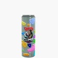 Garyline® Slim Fit RPET Bottle with Flip-Straw, Swivel-Handle Lid - 24 oz. — view 10