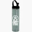 Garyline® Slim Fit RPET Bottle with Flip-Straw, Swivel-Handle Lid - 24 oz. — view 7