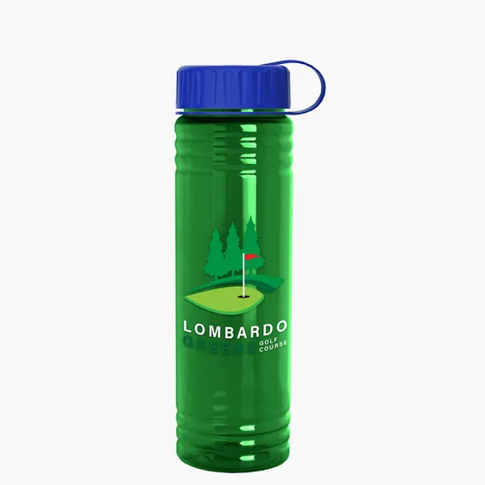 Garyline® Slim Fit RPET Bottle with Tethered Lid, 24 oz. — view 6
