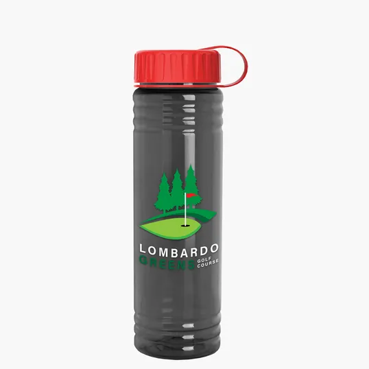 Garyline® Slim Fit RPET Bottle with Tethered Lid, 24 oz. — view 30