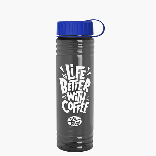 Garyline® Slim Fit RPET Bottle with Tethered Lid, 24 oz. — view 31