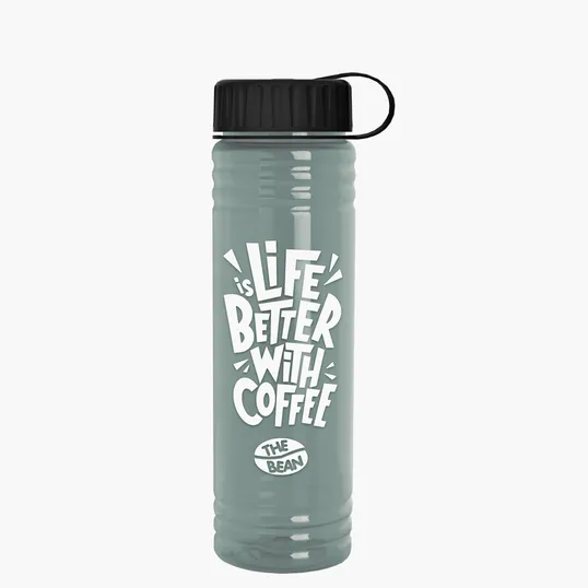 Garyline® Slim Fit RPET Bottle with Tethered Lid, 24 oz. — view 7