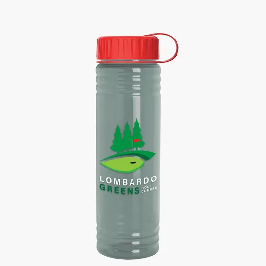 Garyline® Slim Fit RPET Bottle with Tethered Lid, 24 oz. — view 12