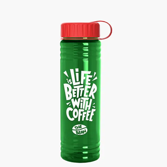 Garyline® Slim Fit RPET Bottle with Tethered Lid, 24 oz. — view 49