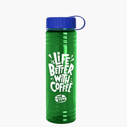 Garyline® Slim Fit RPET Bottle with Tethered Lid, 24 oz. — view 51