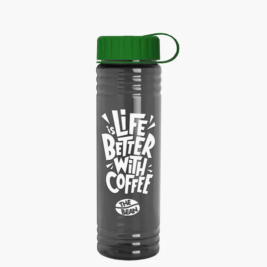 Garyline® Slim Fit RPET Bottle with Tethered Lid, 24 oz. — view 28