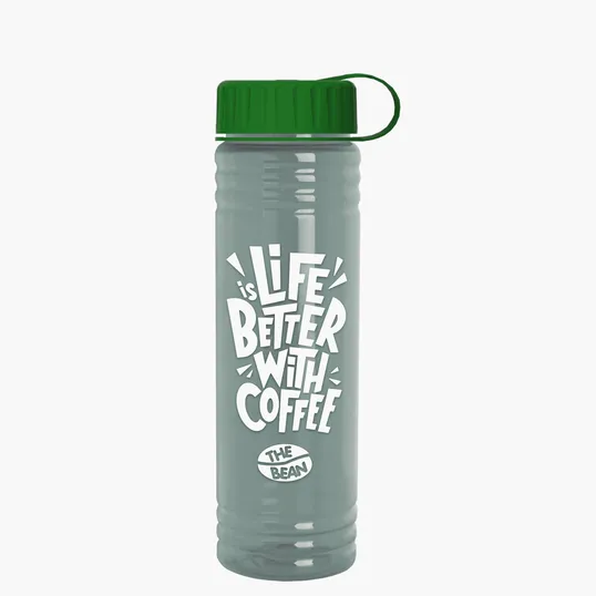 Garyline® Slim Fit RPET Bottle with Tethered Lid, 24 oz. — view 9