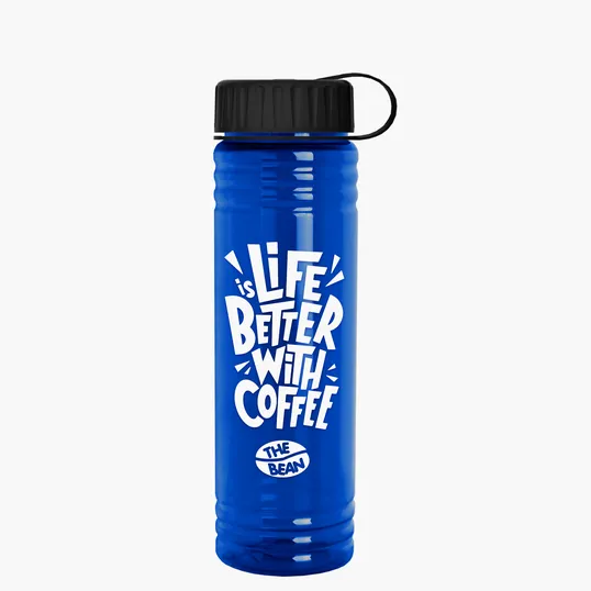 Garyline® Slim Fit RPET Bottle with Tethered Lid, 24 oz. — view 36